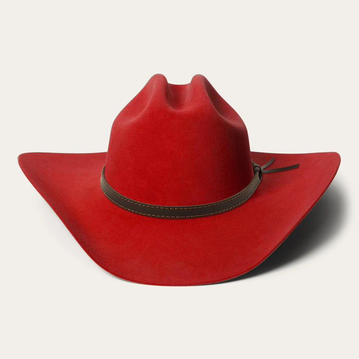 Sundown Felt Cowboy Hat - Red