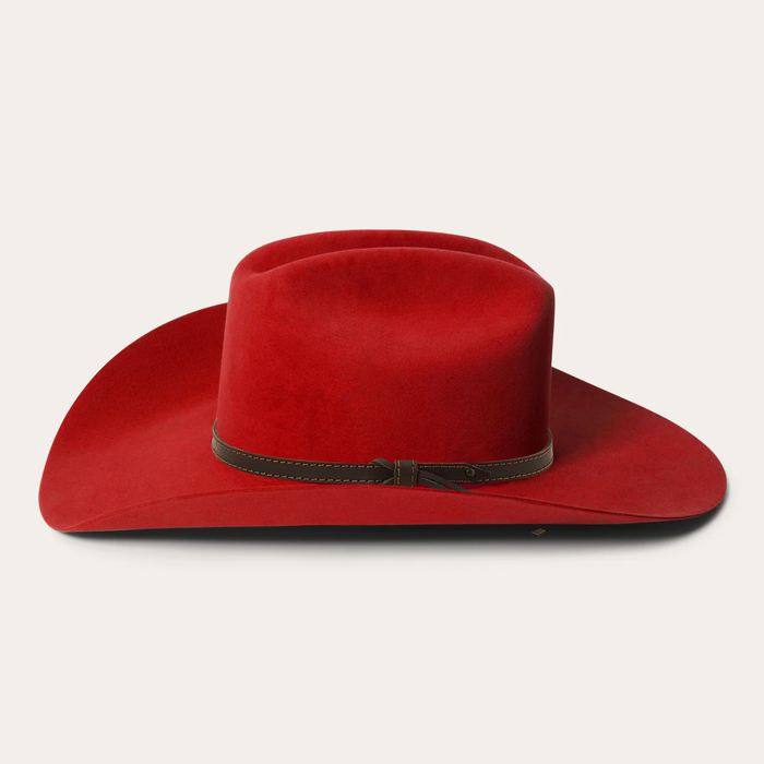 Sundown Felt Cowboy Hat - Red