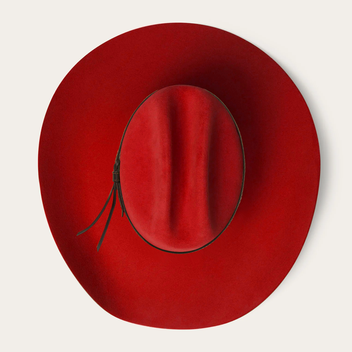 Sundown Felt Cowboy Hat - Red