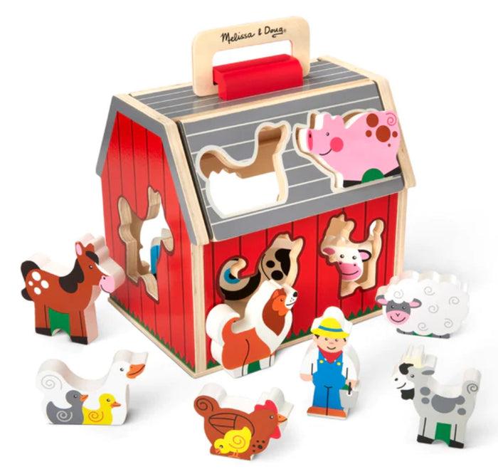 Take-a-Long SORTING BARN by Melissa and Doug