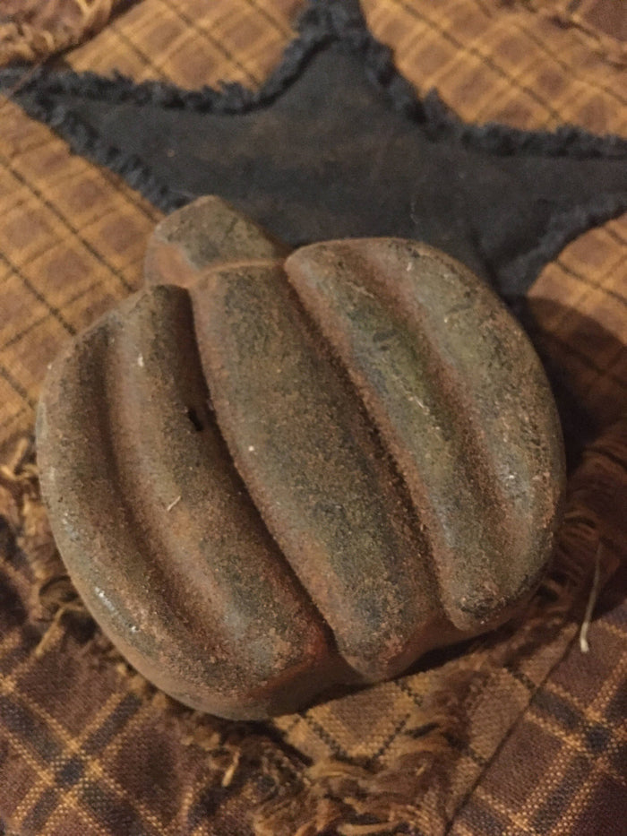 The Cranberry Cornstalk Co. - Blackened beeswax Pumpkin Bowl Filler