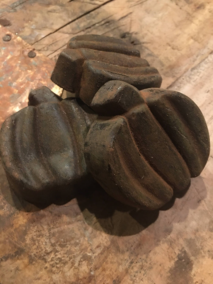 The Cranberry Cornstalk Co. - Blackened beeswax Pumpkin Bowl Filler
