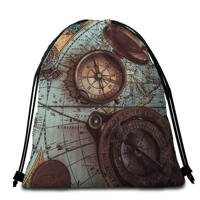 The World Wanderer Towel + Backpack