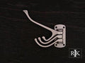 Triple Pronged Hook 3 1/8" (79mm) - Pewter - New York Hardware