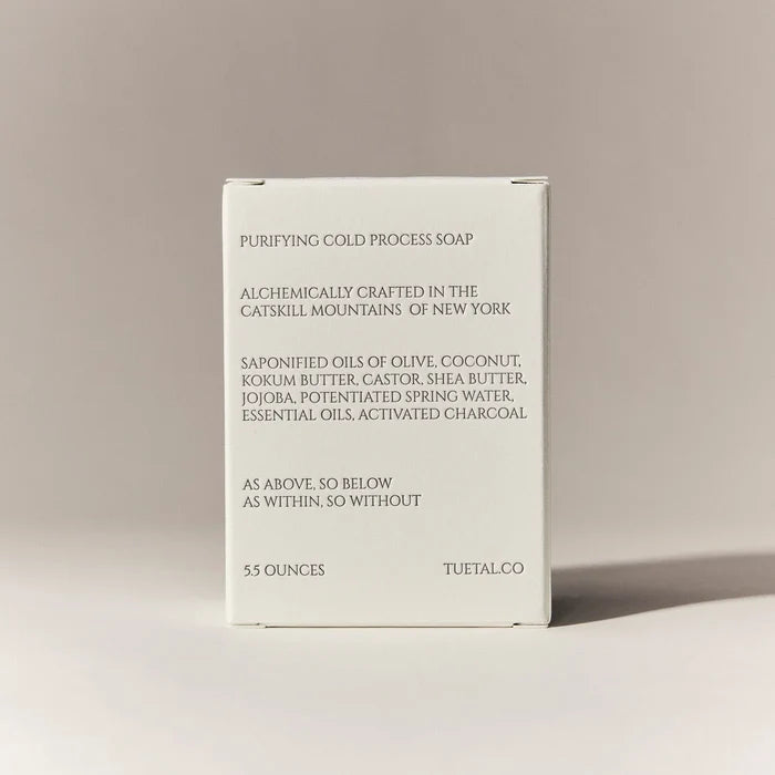 TU ET AL Obsidian Purifying Cold-Process Soap