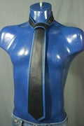Two Tone Leather Tie