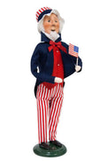 UNCLE SAM caroler by BYERS CHOICE