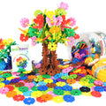 VIAHART Toy Co. - Brain Flakes 500 Piece Interlocking Plastic Disc Set