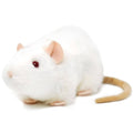 VIAHART Toy Co. - Wylie the White Rat | 7 Inch Stuffed Animal Plush