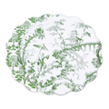 Vida Chinoiserie Reversible Round Placemat