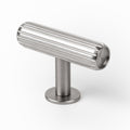 RILLE - 55x38mm T Knob Stainless Steel look