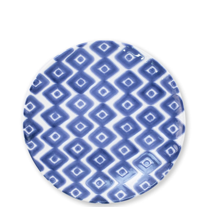 VIETRI: Santorini Diamond Salad Plate - Artistica.com