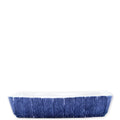 VIETRI: Santorini Stripe Rectangular Baker - Artistica.com